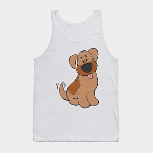 Cute Cartoon Four-legged Friend Tank Top